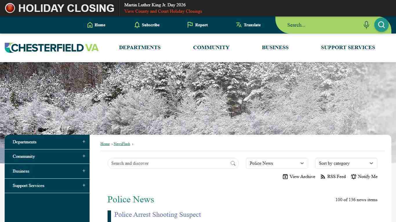 Feeds • Chesterfield County, VA